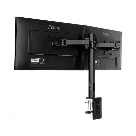 iiyama DS1002C-B1 Dual Desktop Monitor Stand / Arm for upto 30" Monitors