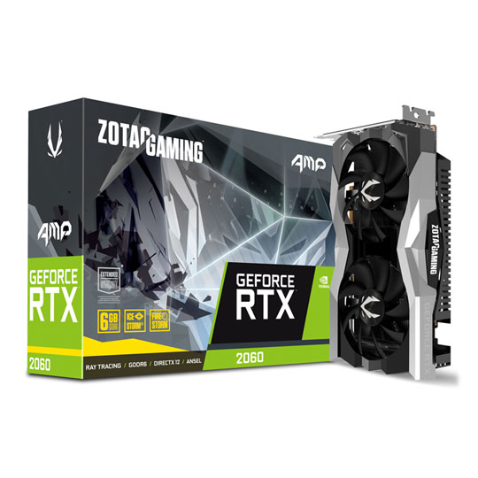 Zotac NVIDIA GeForce RTX 2060 6GB AMP Turing Graphics Card LN95272