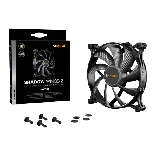 be quiet! Shadow Wings 2 140mm Silent PWM Case Fan : image 1