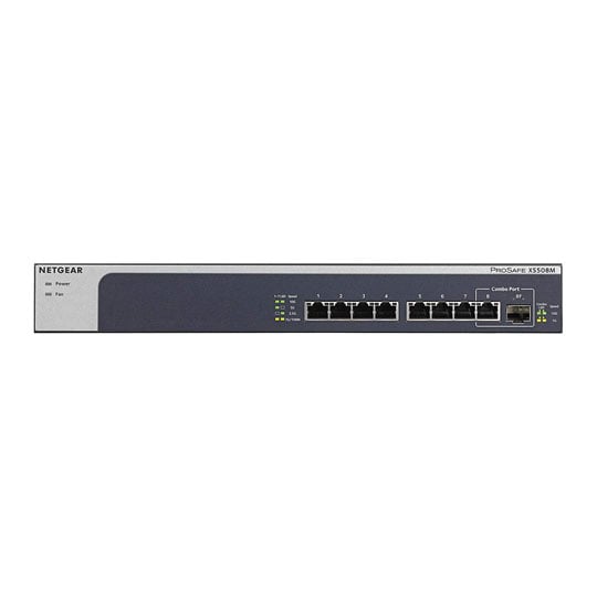 Netgear 10 Gigabit SFP+ Unmanaged Switch XS508M-100EUS