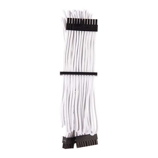 Corsair Type 4 Gen 4 PSU White Sleeved 24pin ATX Power Cable