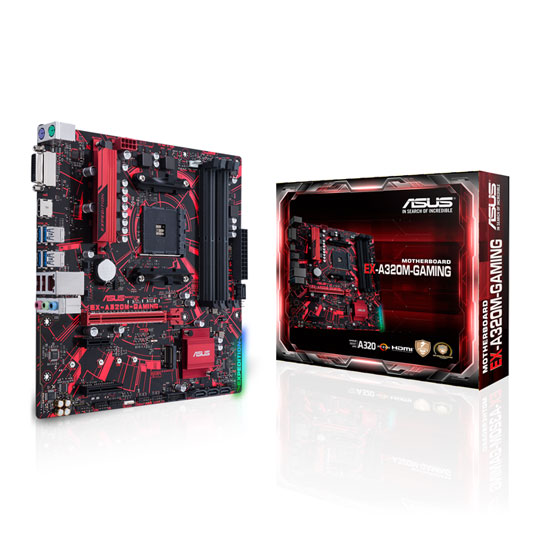 Asus EX-A320M-GAMING Motherboard : image 1