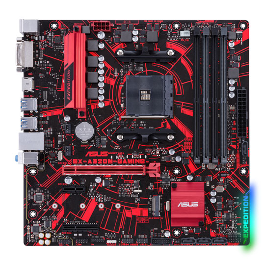 Asus EX-A320M-GAMING Motherboard : image 3