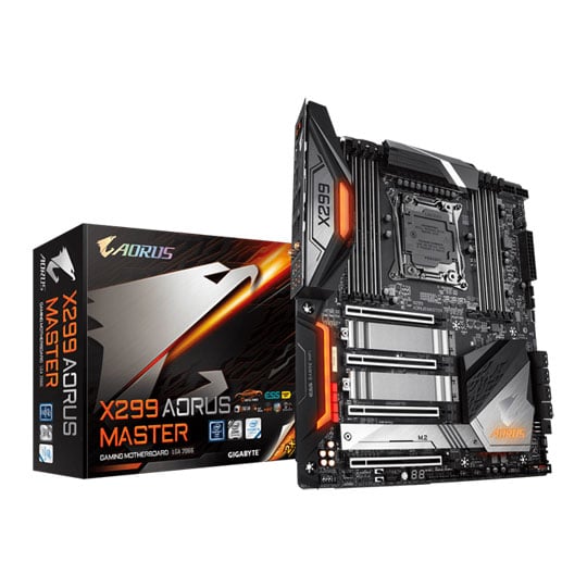 Gigabyte X299 Aorus Gaming Fan Gigabyte X299 Motherboard With More