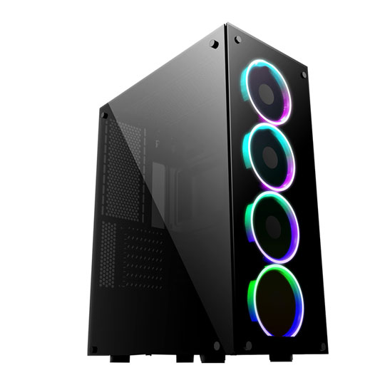 GameMax Predator RGB Tempered Glass Gaming Case : image 1