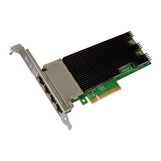 Intel X710-T4 Quad Port 10Gb Ethernet (x4) PCIe Converged Network Adaptor GigE, 10GigE OEM