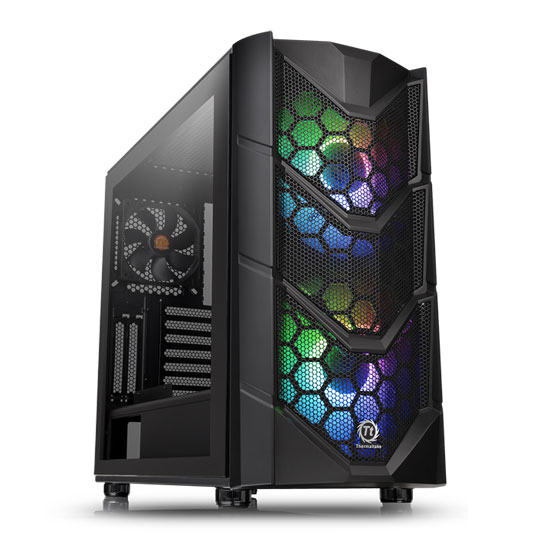 Thermaltake Commander C36 Tempered Glass ARGB Mid Tower PC Case : image 1