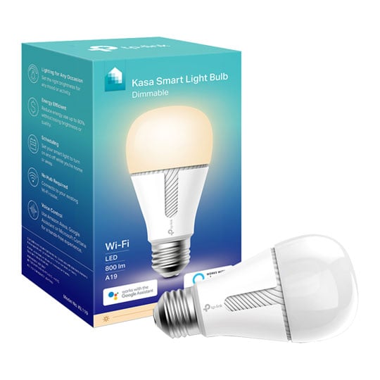 tp-link Kasa Smart Dimmable WiFi Light Bulb E27 Fitting : image 1