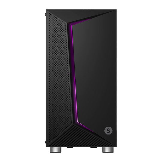 CiT Scan Core 01 Tempered Glass MicroATX Tower PC Case with RGB Fan and Light Strip CiT Scan Core 01 Tempered Glass MicroATX Tower PC Case with RGB Fan and Light Strip