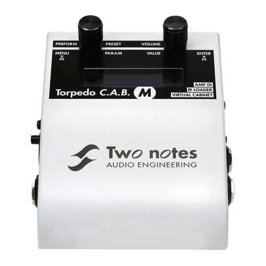 Two Notes Torpedo C.A.B. M+ Virtual Cabinet Simulation Pedal