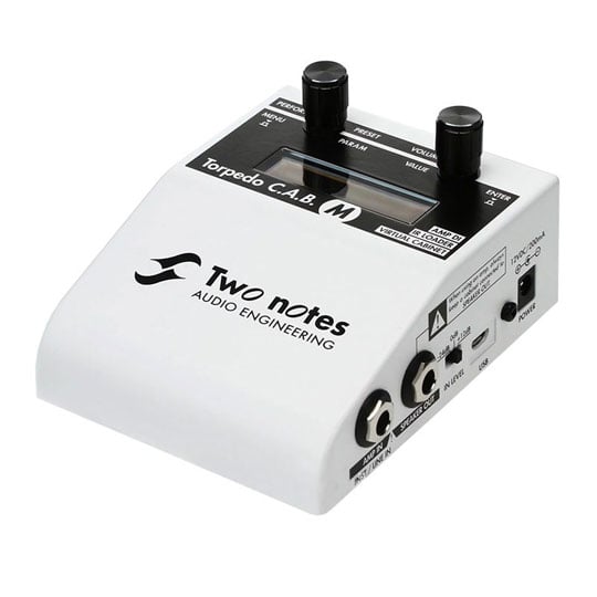 Two Notes Torpedo C.A.B. M+ Virtual Cabinet Simulation Pedal