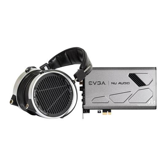 EVGA Nu Audio PCIe Sound Card + Audeze LCD-2 Aluminium Headphones