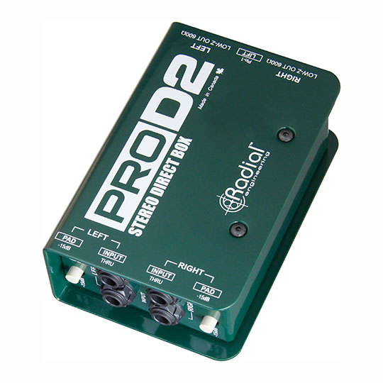 Radial ProD2 Stereo DI