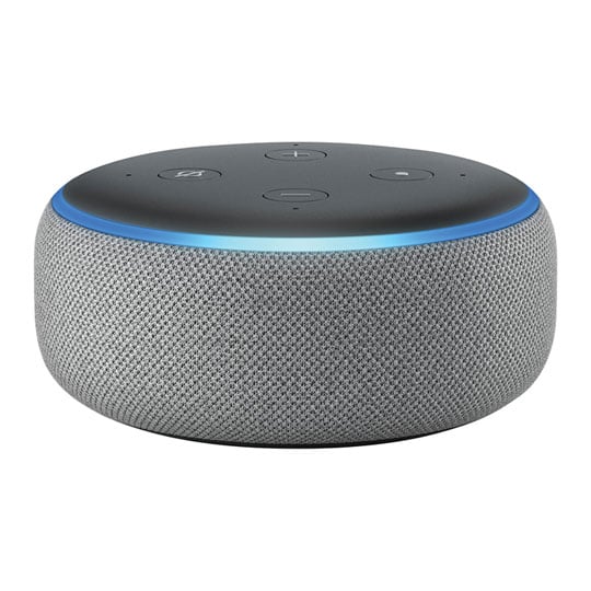 Amazon 3rd Generation Echo Dot Smart Speaker with Alexa - Heather Grey : image 1
