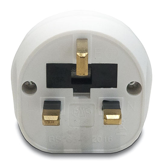 Scan US to UK Mains Adaptor