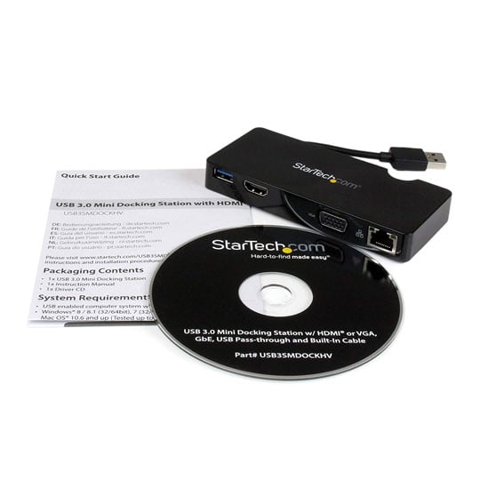 StarTech.com Travel Docking Station for Laptops : image 4