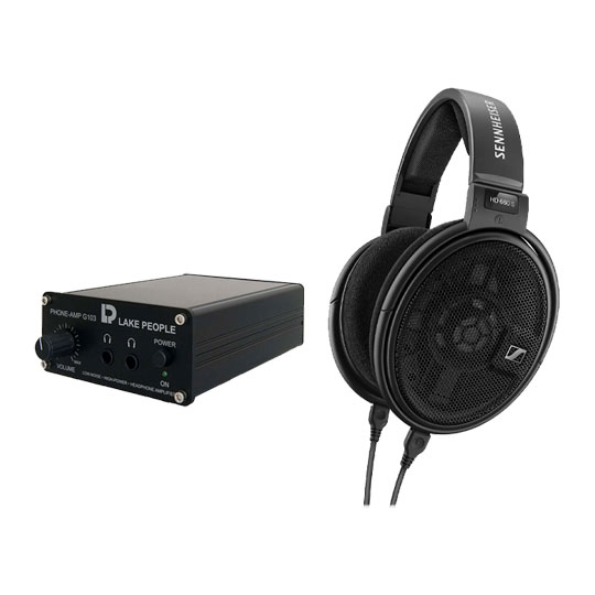 Sennheiser HD 660 S Headphones + Lake People Phone-Amp G103-S  