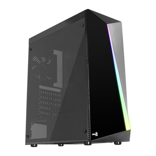 Aerocool Shard Windowed RGB Midi Tower PC Gaming Case : image 1