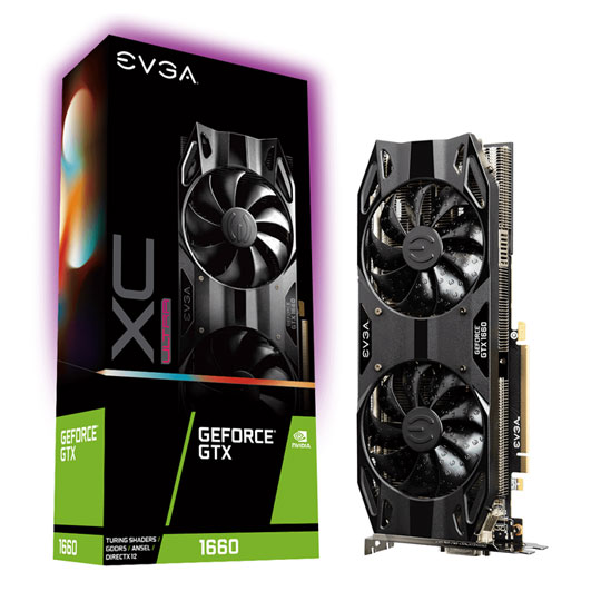 Carte Graphique Nvidia GeForce GTX 1660 6 Go - Occasion - HDMI / DisplayPort
