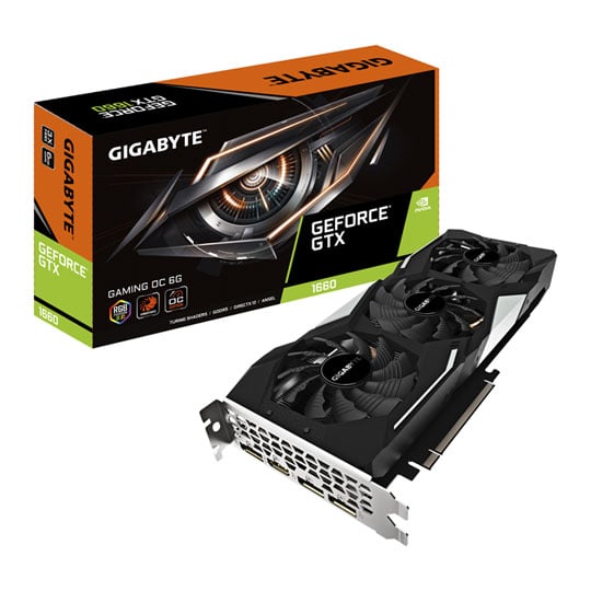 Gigabyte NVIDIA GeForce GTX 1660 6GB GAMING OC Turing Graphics Card : image 1