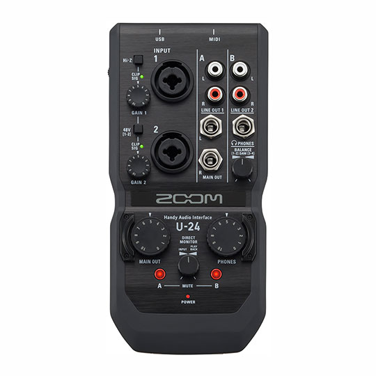 ZOOM U-24 Handy Audio Interface : image 2