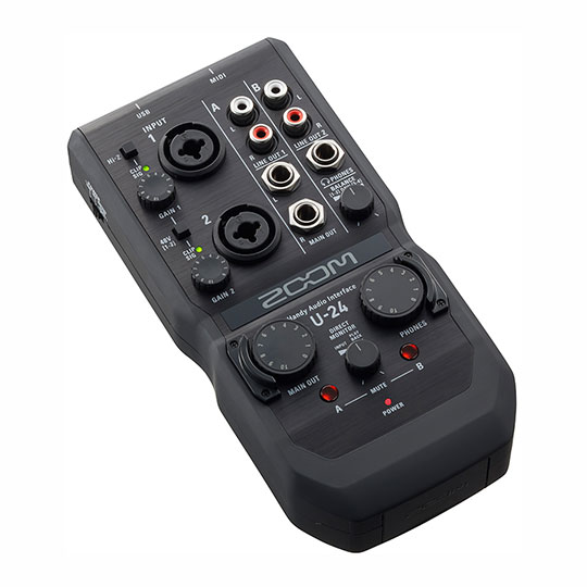 ZOOM U-24 Handy Audio Interface : image 3