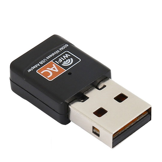 Xclio Nano WiFi USB 11AC Dual Band Adaptor 600MB/s 2.4/5GHz