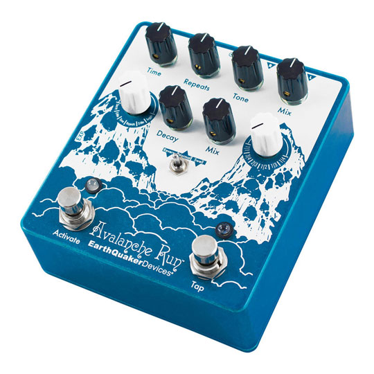 Earthquaker Devices Avalanche Run V2 Stereo Reverb & Delay with Tap Tempo : image 3