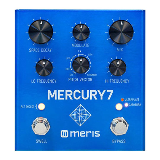 Meris Mercury7 Algorithmic DSP Reverb Pedal