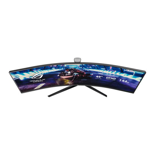 ASUS ROG Strix XG49VQ 49" Super Ultra-Wide Full HD FreeSync 2 Curved HDR Gaming Monitor : image 3