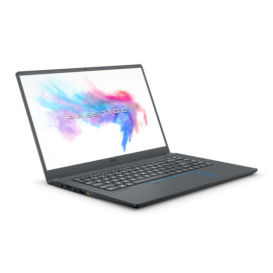MSI Prestige 15" Full HD i7 GTX 1050 Laptop : image 1
