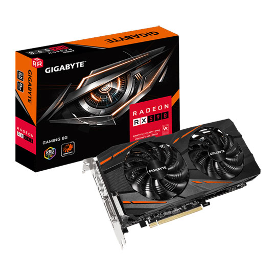 Gigabyte AMD Radeon RX 590 GAMING 8GB GDDR5 Graphics Card : image 1