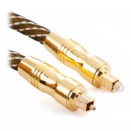 Xclio 500cm Pro Toslink SPDIF Optical Digital Audio Cable
