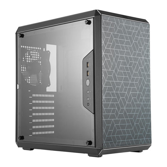 CoolerMaster MasterBox Q500L Compact Windowed Midi ATX PC Gaming Case : image 1