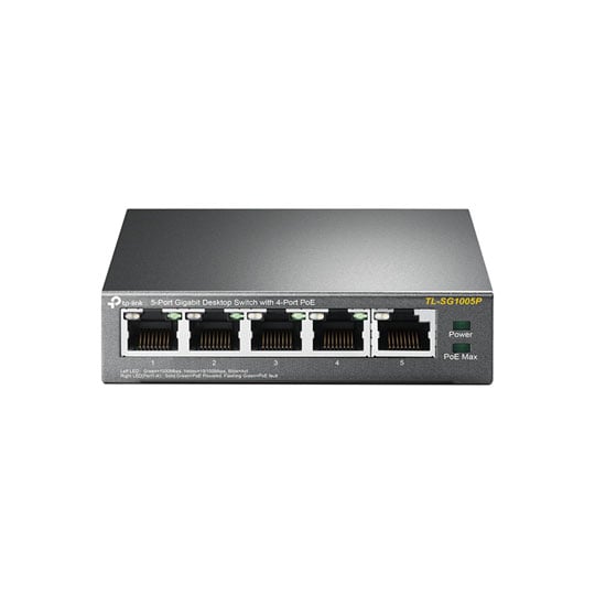 TP-LINK 5-Port Gigabit Desktop Switch with 4-Port PoE