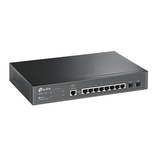 TP-LINK 8-Port Gigabit Managed Switch with 2 SFP Ports : image 1