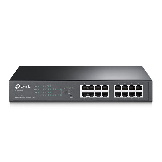 TP-LINK 16-Port Gigabit Easy Smart Gigabit PoE+ Switch 110W