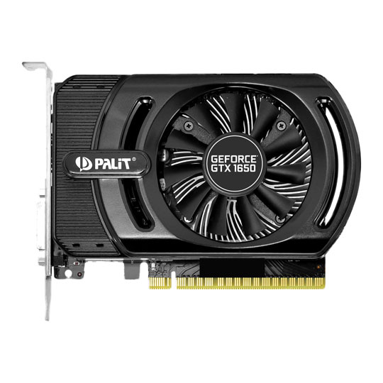 Palit NVIDIA GeForce GTX 1650 4GB StormX OC Turing Graphics Card