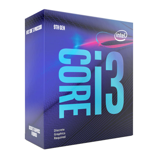 Intel Core i3 9100F 9th Gen Desktop Processor/CPU Retail - No iGPU