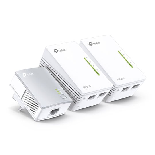 TP-Link Kit 3 Pack of WiFi 11n 300Mbps Powerline Adapters