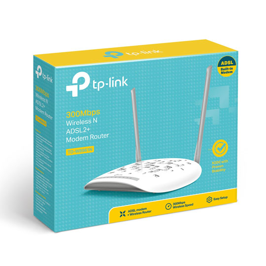 TP-LINK TD-W8961N Wireless N ADSL2+ Modem Router : image 4