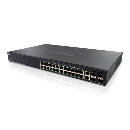 Cisco 550X Series Stackable Managed Switch : image 1