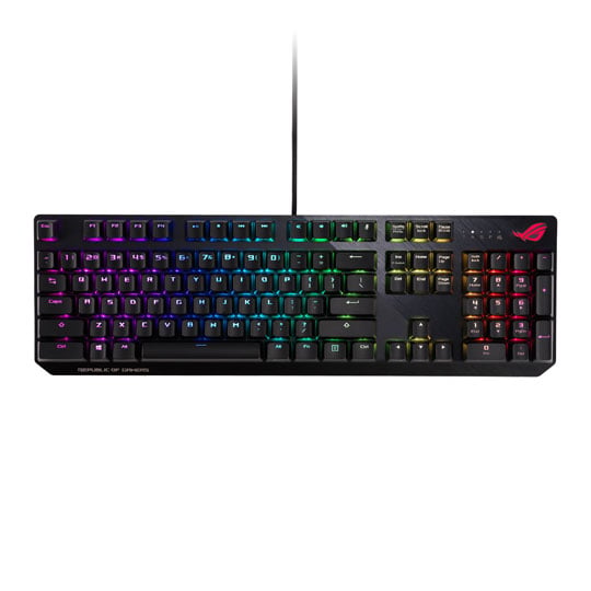 ASUS ROG STRIX SCOPE AURA RGB Cherry MX Red Mechanical FPS Gaming Keyboard : image 3