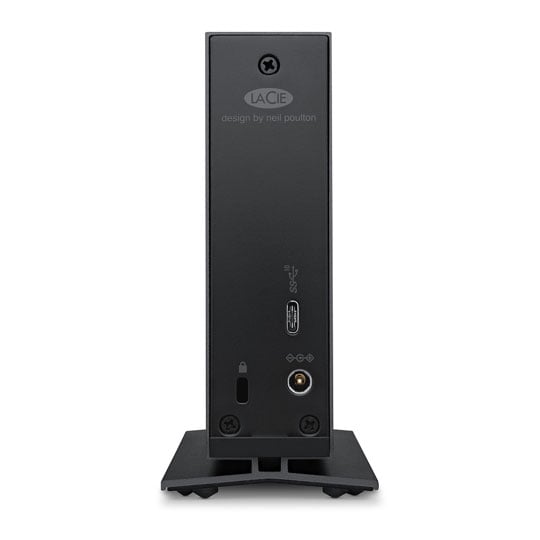 LaCie d2 Professional 10TB External Portable Hard Drive/HDD - Black