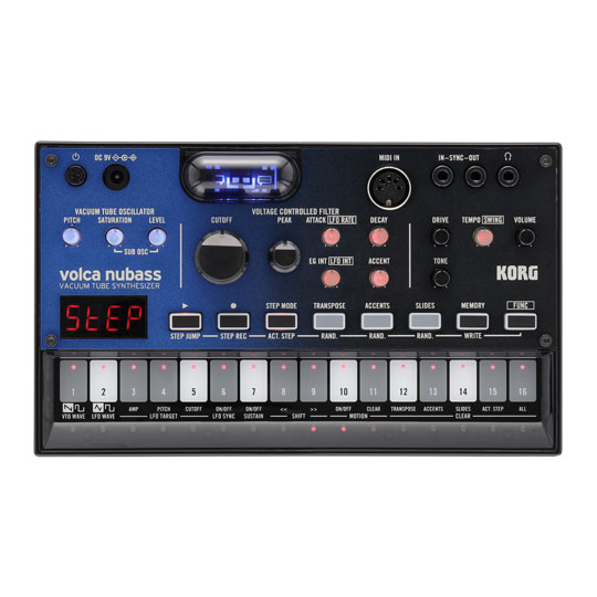 Korg Volca Nubass Vacuum Tube Synthesizer