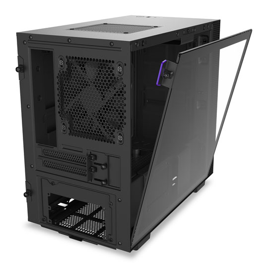 NZXT Black H210 Mini ITX Windowed PC Gaming Case LN98798