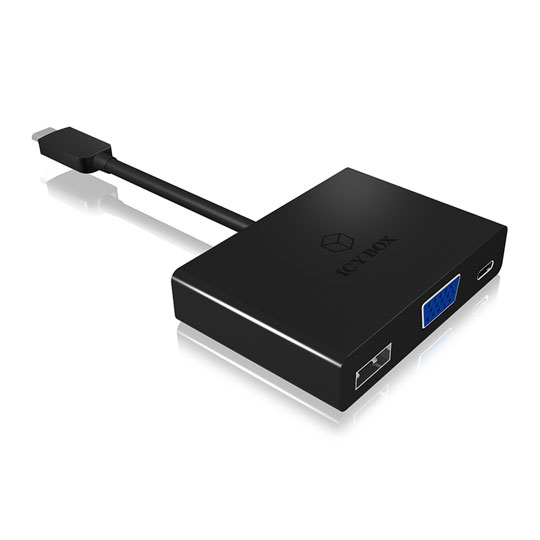 ICYBOX USB Type-C to VGA for laptops