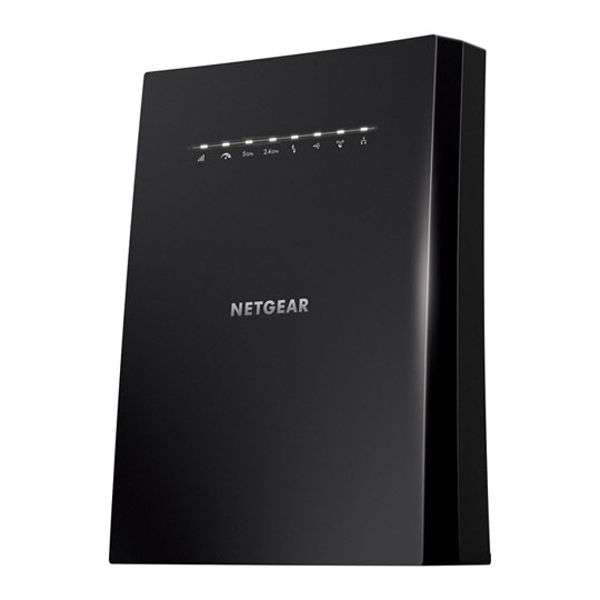 Netgear AC3000 Tri-Band WiFi Range Extender Booster,Mesh, Works with All Brands : image 1
