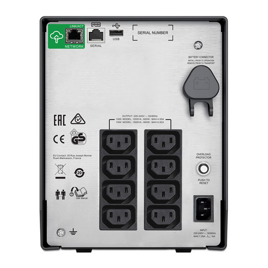 APC 1000VA 600W Line-Interactive Smart-UPS Desktop/Floor Standing