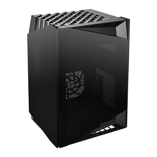 SilverStone Lucid Tempered Glass Mini-ITX PC Gaming Case : image 1